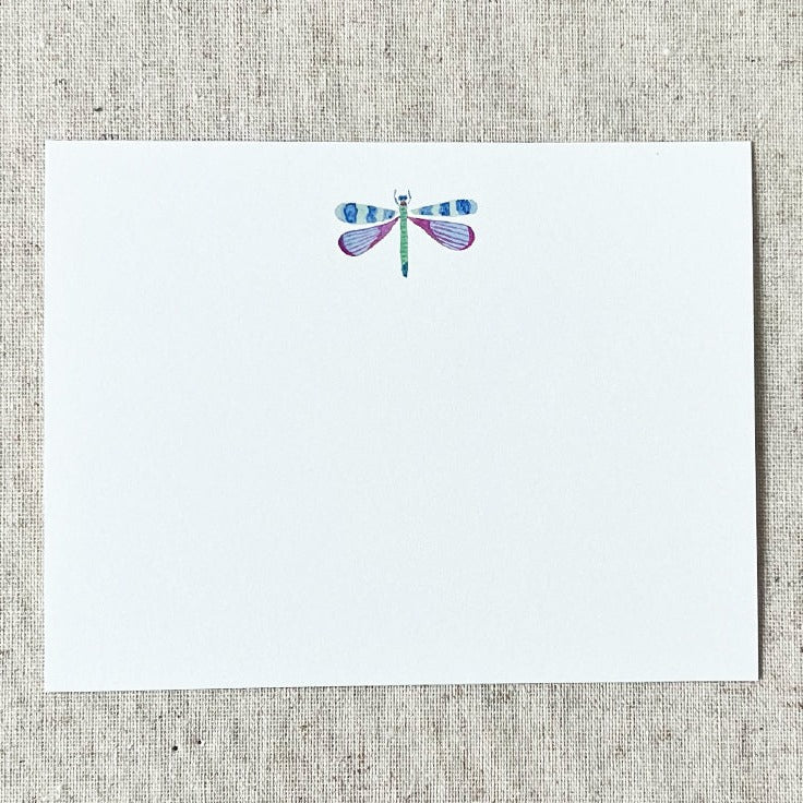 Dragonfly Card Stationery | Set of 8