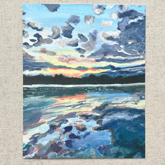 Lake Sunsets 8x10 Print